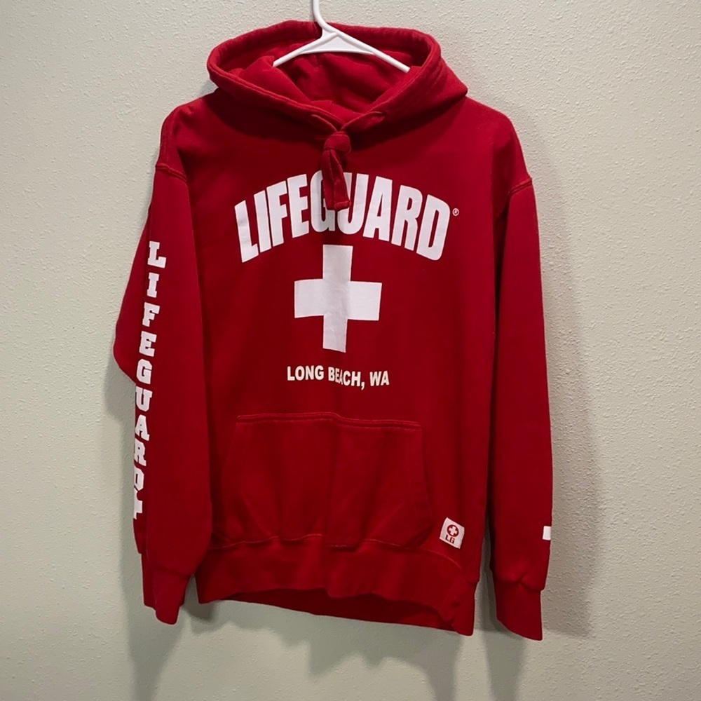 Lifeguard sweatshirt‎ Longbeach, WA